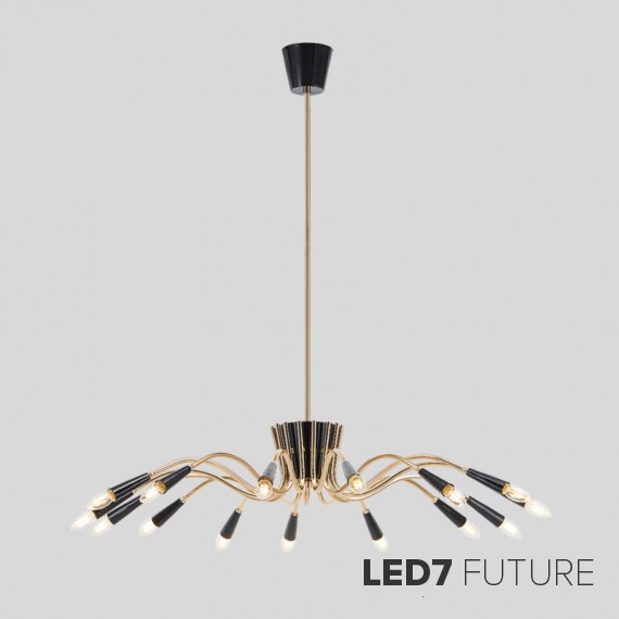 Loft Industry Modern - Lines Chandelier